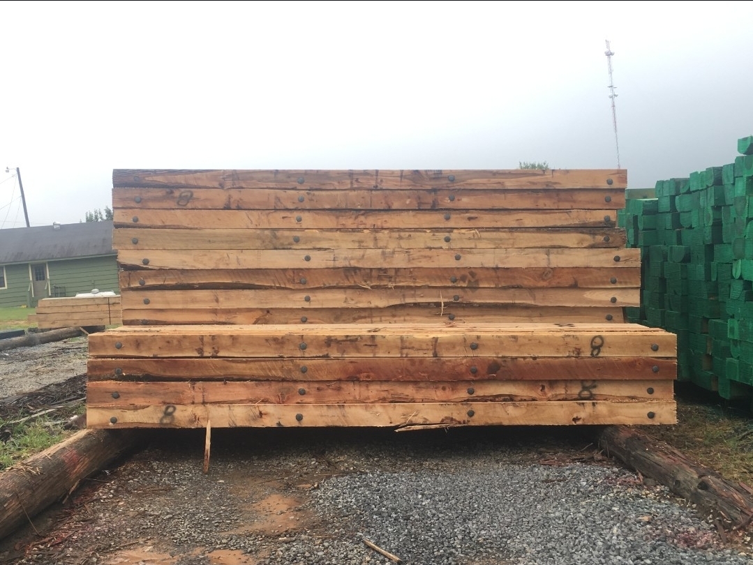 8 inch timber mats